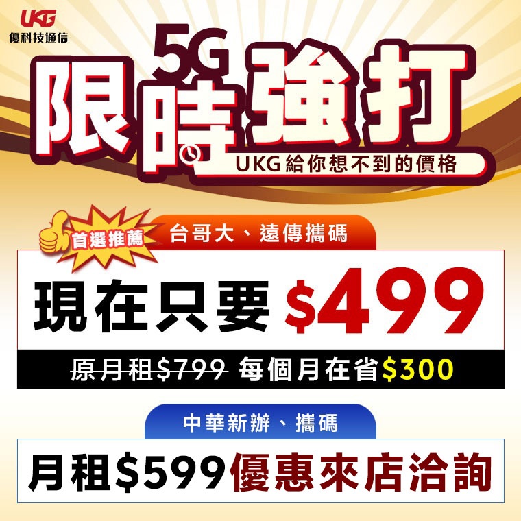 2026年最新攜碼優惠