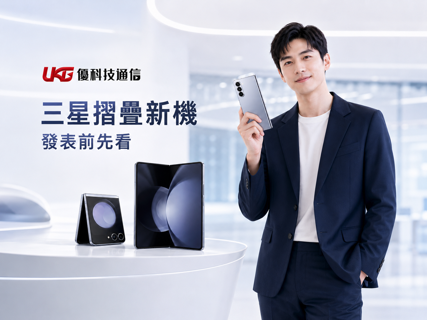 Samsung Galaxy Unpacked 2026 三星摺疊新機 Galaxy Z Fold8 與 Galaxy Z Flip8 發表前選購指南，台中優科技通信提供空機與門號搭手機試算
